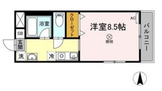 マメゾン三野の間取り画像