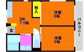 オレンジマンションの間取り画像
