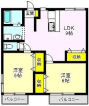エスパシオC棟の間取り画像