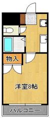 ロイヤルハイツ折尾1号館の間取り画像