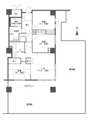 コア本町の間取り画像