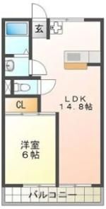 ルビーハイツ大森Ⅱの間取り画像