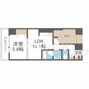 ルーエ江坂の間取り画像