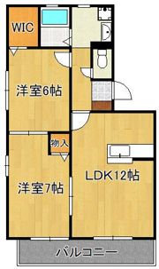 ヒーリングKの間取り画像