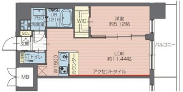 プレジオ川口ASIANの間取り画像