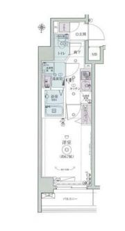 リヴシティ横濱インサイトⅡの間取り画像