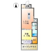 レーグル1番館 103の間取り画像