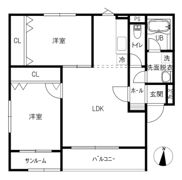 ボヌールKTの間取り画像
