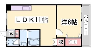 アーバン六甲の間取り画像