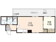 福地産業十日市ビルの間取り画像