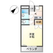 フォレスト，コーポの間取り画像