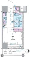 ガリシア新宿NorthⅡの間取り画像