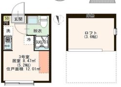 Urban Roseの間取り画像