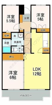 サニークレスト港南の間取り画像