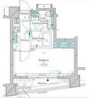 ガリシア大森Eastの間取り画像