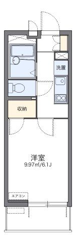 レオパレスフィオーレ船橋の間取り画像