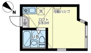 ユナイト上町ランドシュタイナーの間取り画像