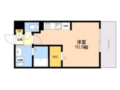 (仮称)LIBTH筑紫駅前_204の間取り画像