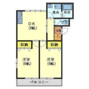 ハイツ グッドウィルB棟の間取り画像