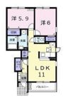 ルミナリエ 請石の間取り画像
