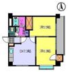 アクアベール久万ノ台の間取り画像
