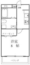 ちずるマンションの間取り画像
