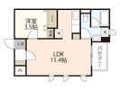 エスパシオ昭和町の間取り画像