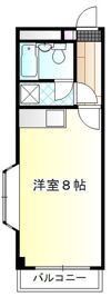 サンハイツ渡辺の間取り画像