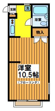 メゾン白亜の間取り画像