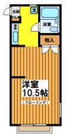 メゾン白亜の間取り画像
