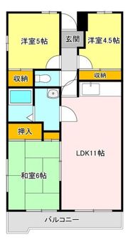 グランパレス榎本の間取り画像
