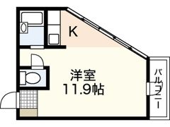 カナディアンおみかどB棟の間取り画像