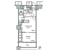 THE TOKYO TOWERS MIDTOWERの間取り画像