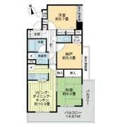 ライオンズシティ田無の間取り画像