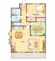 アーバンコート久保田の間取り画像
