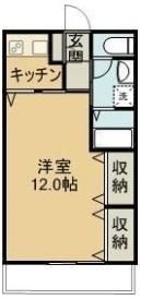 ピュア・レジデンスA＆Aの間取り画像