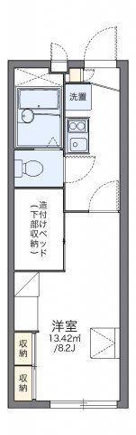 レオパレスアールユーの間取り画像