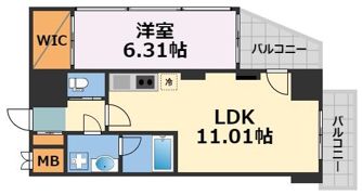 Vinoプレジオ本町の間取り画像