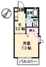 サントーク伴 B棟の間取り画像