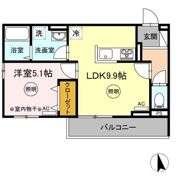 ユニヴェール E棟の間取り画像