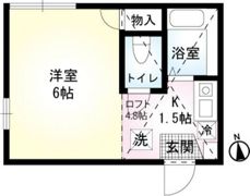 シエル馬堀海岸の間取り画像