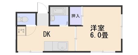 アルファ庭瀬の間取り画像