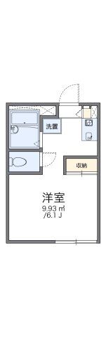 レオパレスY・K武蔵台の間取り画像