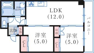 メゾン下沢の間取り画像