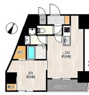 レクシア天神西町の間取り画像