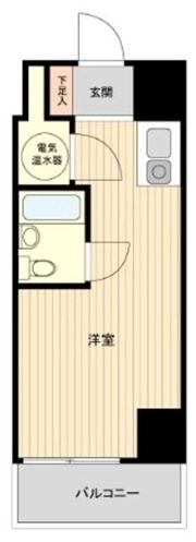 ライオンズマンション九段第2の間取り画像