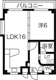 フィクトワール愛知 EASTの間取り画像