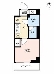 クラリッサ横浜ロッソの間取り画像