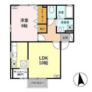 ローズハイツの間取り画像
