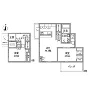 再度筋町戸建の間取り画像